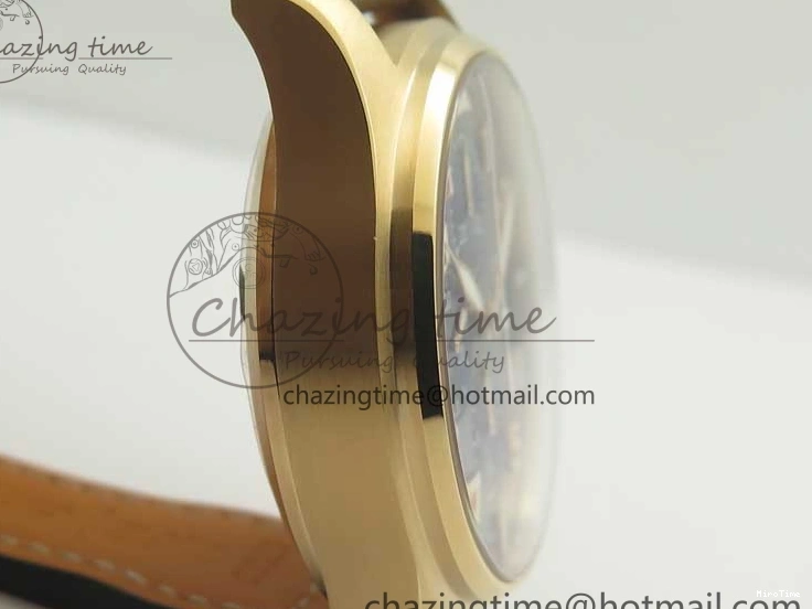 MIROTIME 0523 Sleek Pilot Chrono 377721 “Le Petit Prince” RG ZF 1:1 Best Edition on Brown Leather Strap A 7182